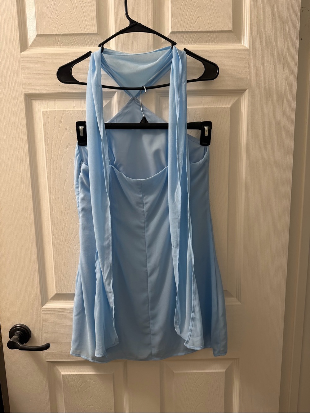 REVOLVE More to Come Chiara Mini Dress in Baby Blue - Picture 7 of 9